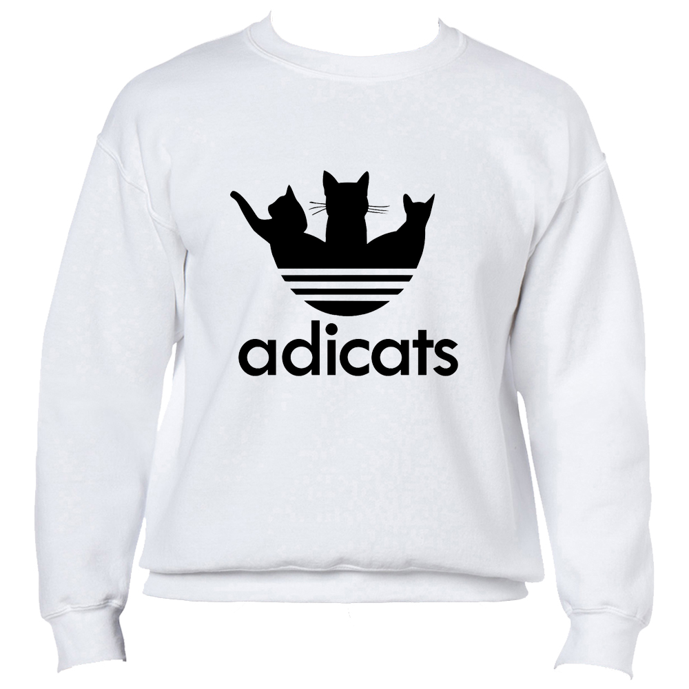 Adicats Jumper: Unisex - White