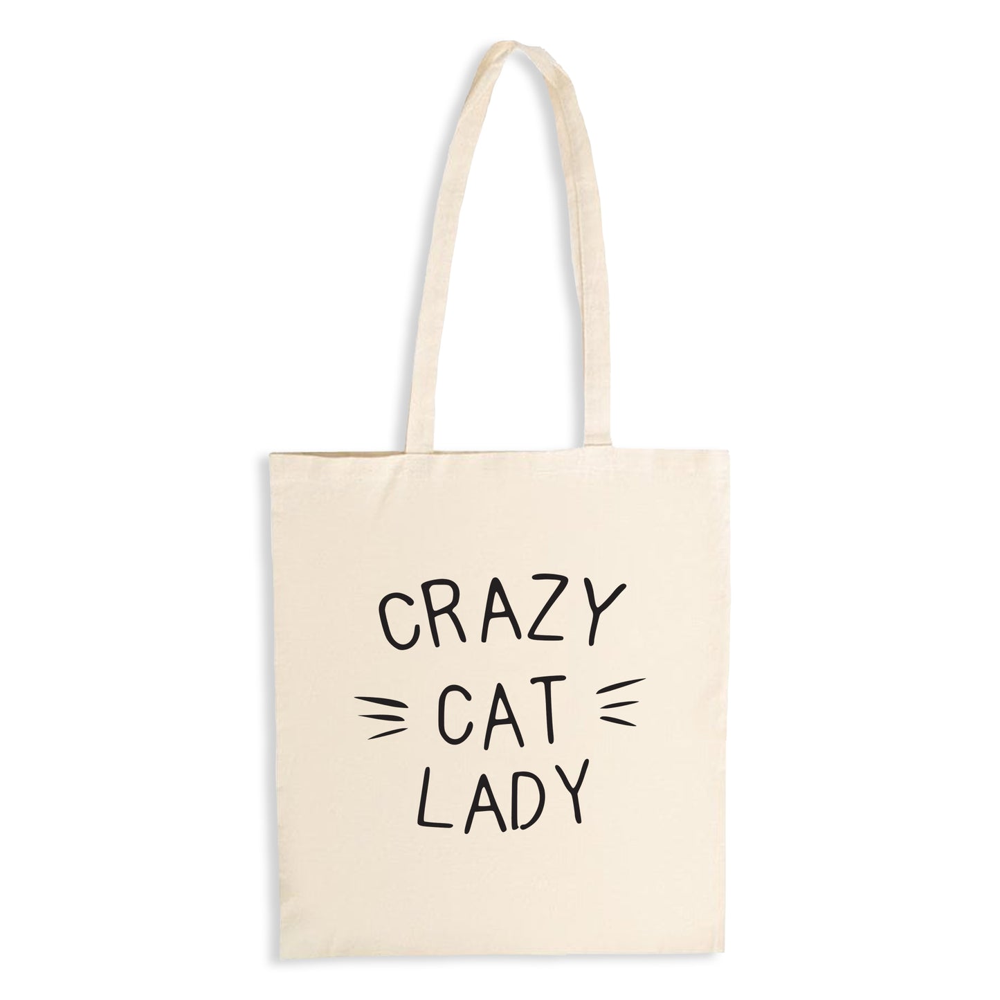 Crazy Cat Lady - Natural Tote Bag