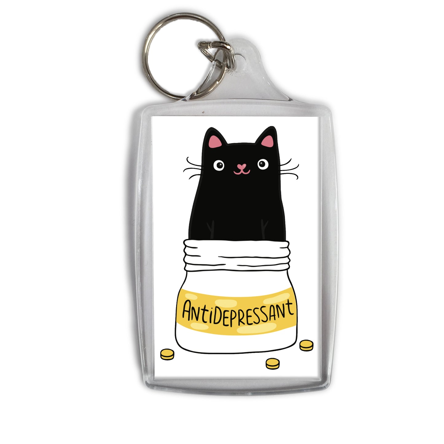 Anti Depressants Keyring