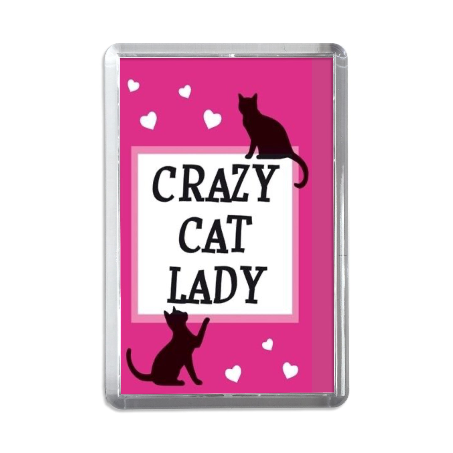 Crazy Cat Lady Magnet