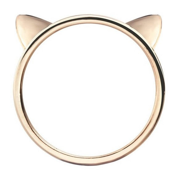 3D Cat Ears - Gold Ring