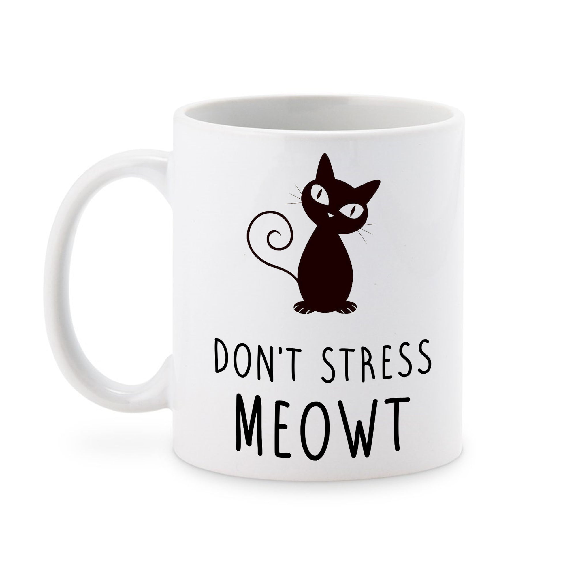 Don't Stress Meowt Mug