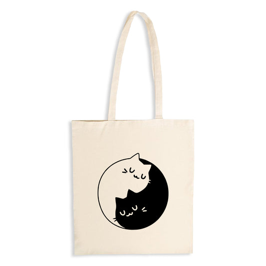 Yin Yang - Natural Tote Bag
