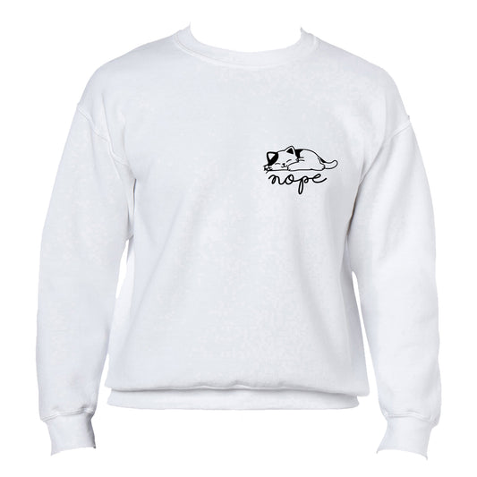 NOPE Jumper - White