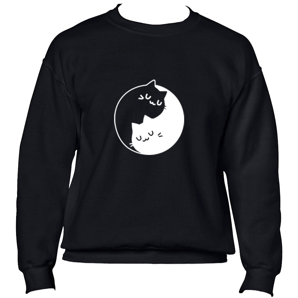 Yin Yang Jumper - Black