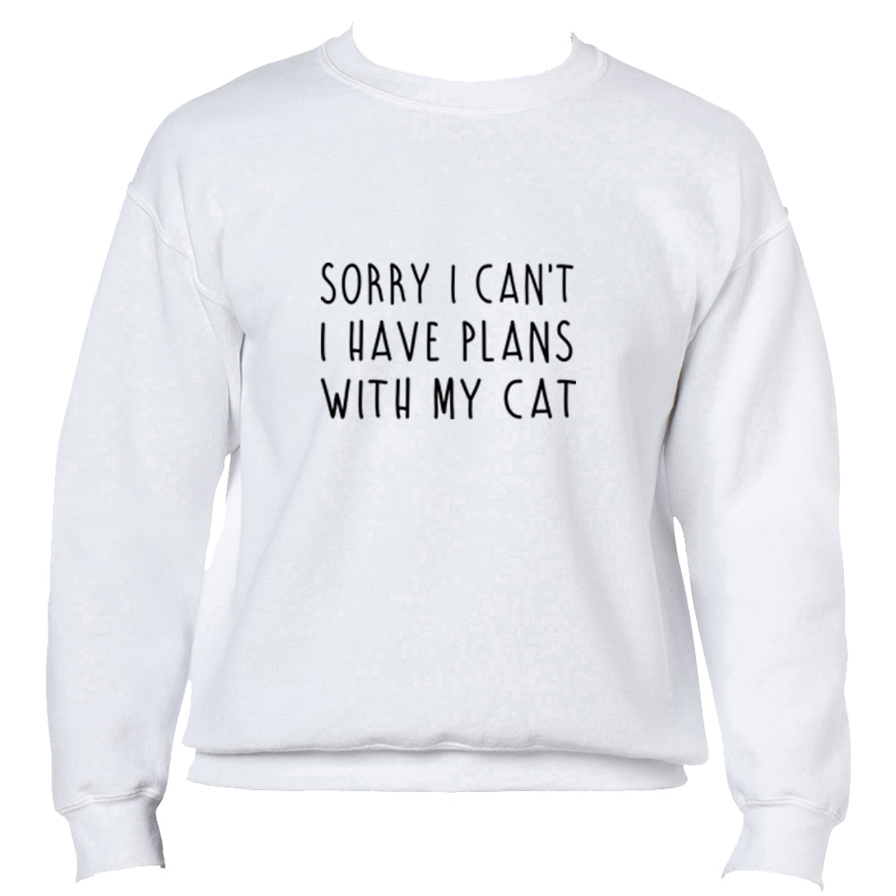 Sorry I can't, I have plans with my cat Jumper - White